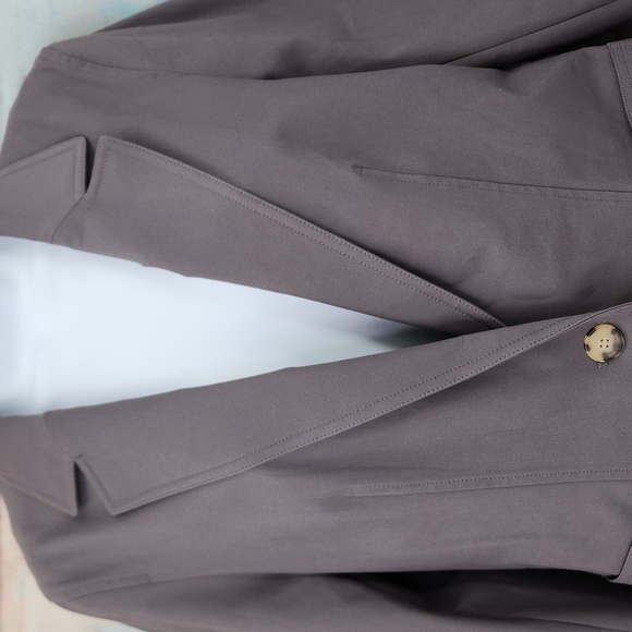 Lafayette 148 New York Gray Blazer - Picture 3 of 7